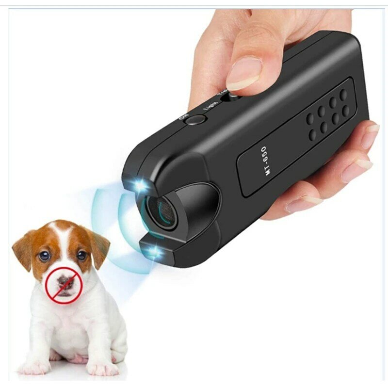 Ultradźwiękowy odstraszacz psów Chaser Stop Bark Trainer Urządzenie elektroniczne zapobiegające szczekaniu Trener psów Trener psów