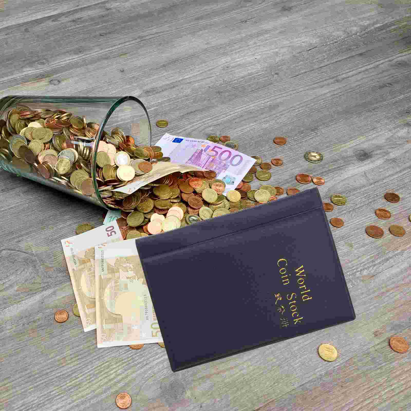Mini sacs de rangement pour pièces de monnaie, livre photo, collection d'argent, style tendance