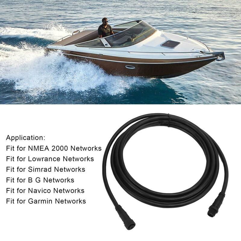 Waterproof Marine Cable Male Female Connector for NMEA 2000 Network IP67
