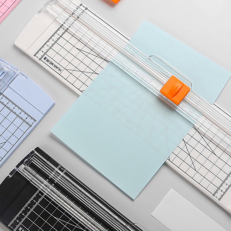 Cortador de papel A4/A5, recortador de fotos de precisión, máquina de corte ligera, cuchillas para álbum de recortes artesanal, cuchillo de papelería de oficina DIY