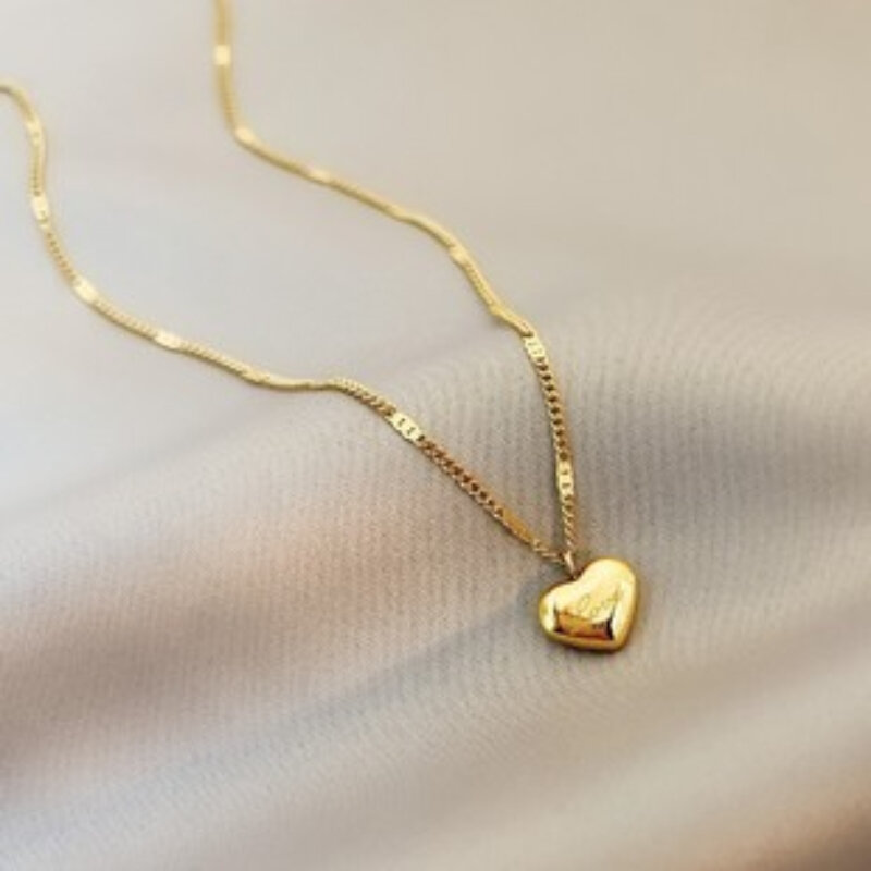 Pulsera de corazón con nombre personalizado para mujer, pulsera de acero inoxidable, accesorios de joyería, regalo de aniversario para niñas