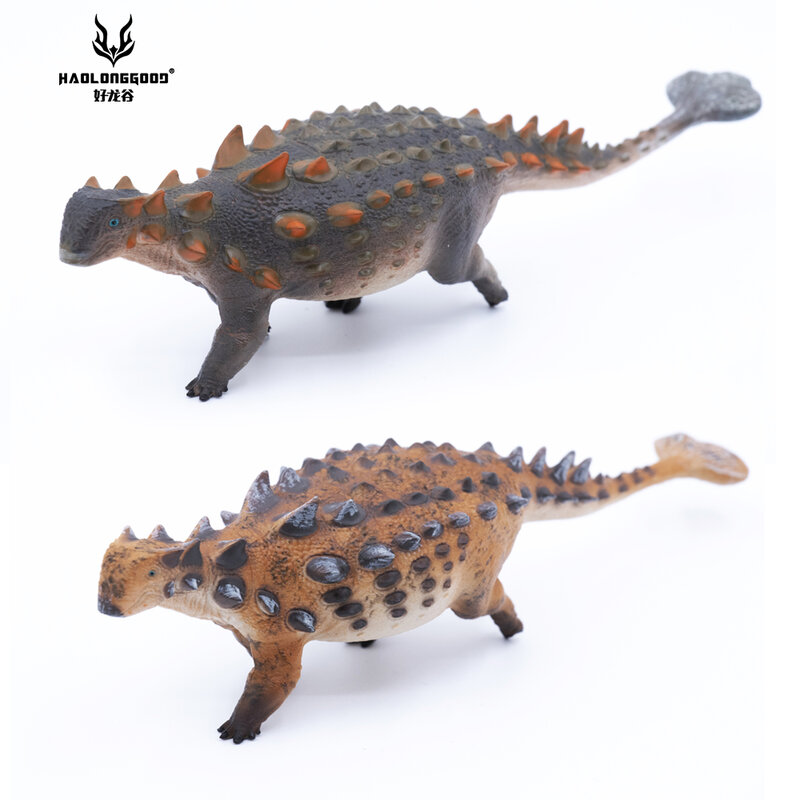 1:35 HAOLONGGOOD Euoplocephalus Dinosaur Toy Ancient Prehistroy Animal Model