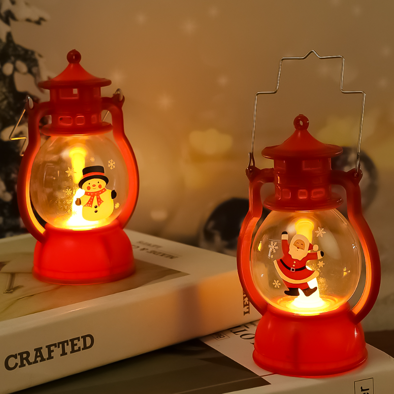Santa Claus LED Lantern Light, Feliz Natal Decorações para Casa, Natal Ornamentos, Noel Gift, Ano Novo, 2023