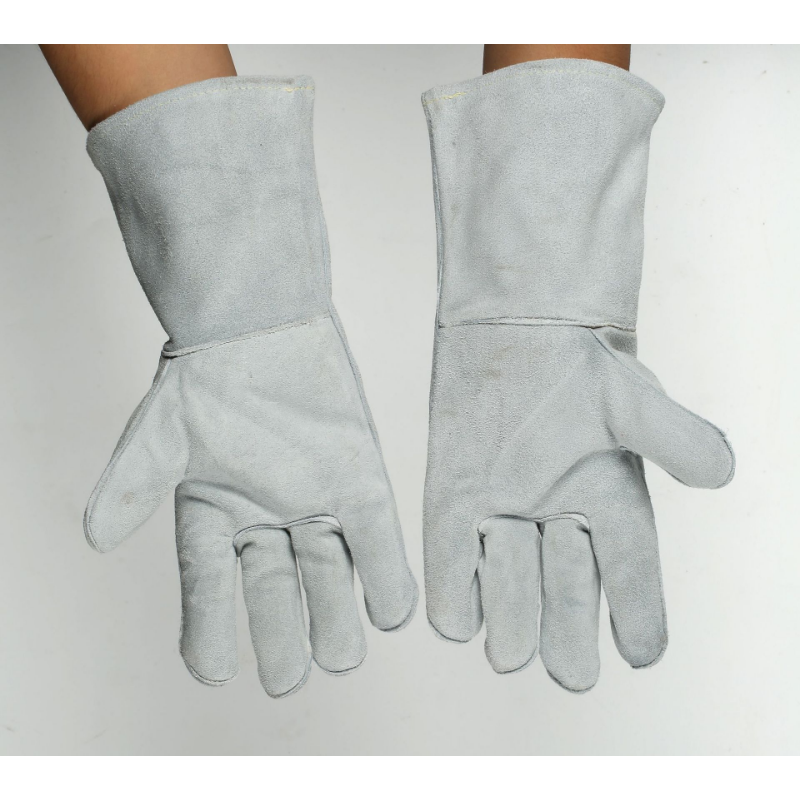Sarung tangan las TIG, sarung tangan las lembut sensitif lapisan tunggal/ganda 1 pasang