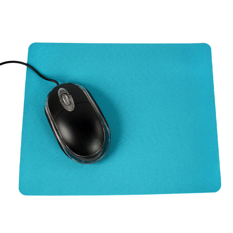 Pequeno mouse de couro antiderrapante para jogos, impermeável, anti-risco, fácil de limpar, tapete para PC, laptop, desktop