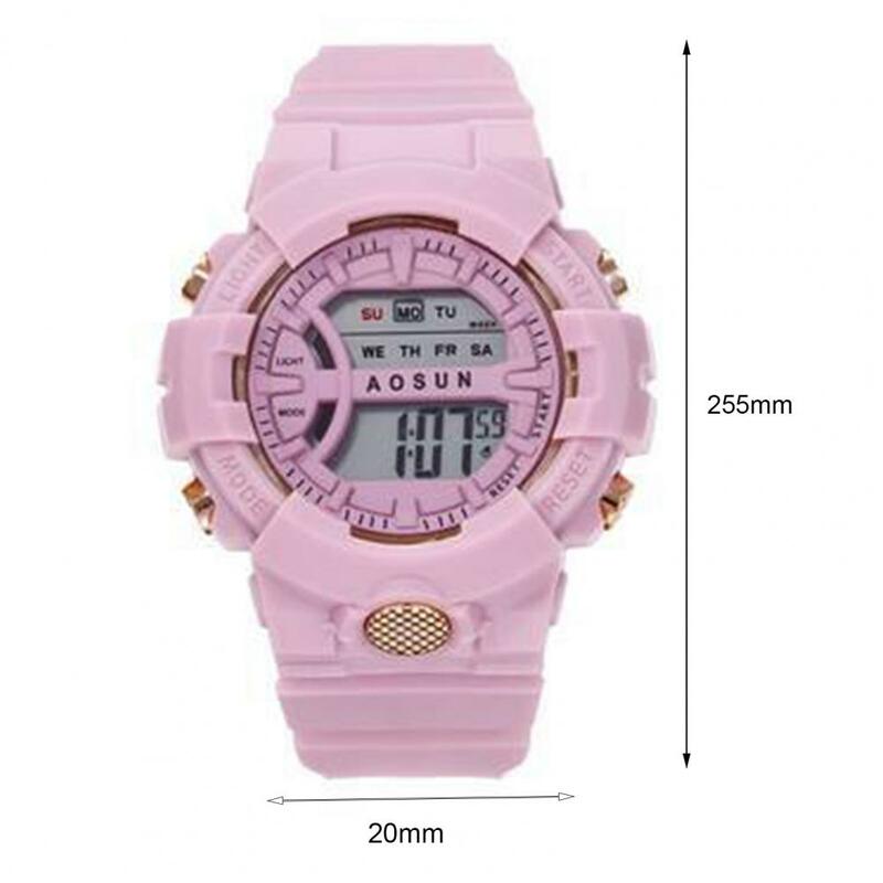 Elektroniczny zegarek cyfrowy wyświetlacz wielofunkcyjny cyfrowy zegarek przenośne zegarki na rękę zegarki sportowe Relojes electónicos