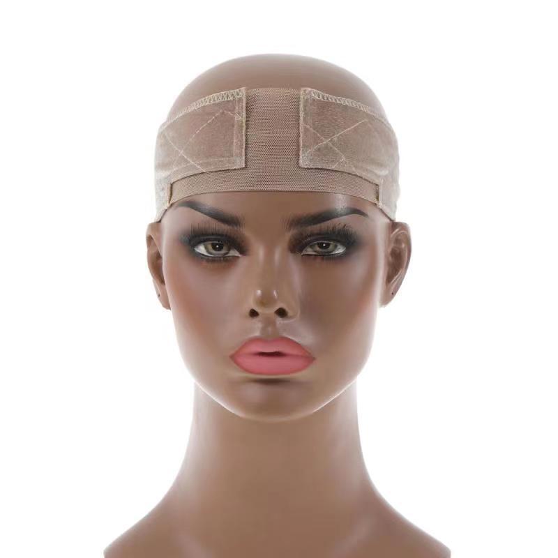 Invisible Wig Grip Headband para perucas frontais de renda, forma de T, antiderrapante, veludo nu, faixa de cabelo para segurar apertos de peruca, 2 peças por lote