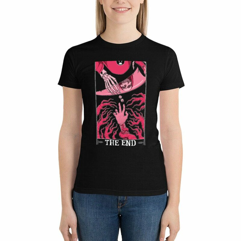The End Tarotesque (Dark) T-Shirt t-shirts for Women loose fit t shirts for Women graphic