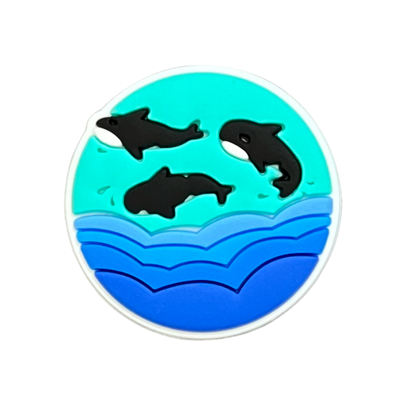 Seefisch Wal schale Seetang Schuh Charms für Clogs Sandalen Dekoration Schuh zubehör Charms für Freunde Geschenke