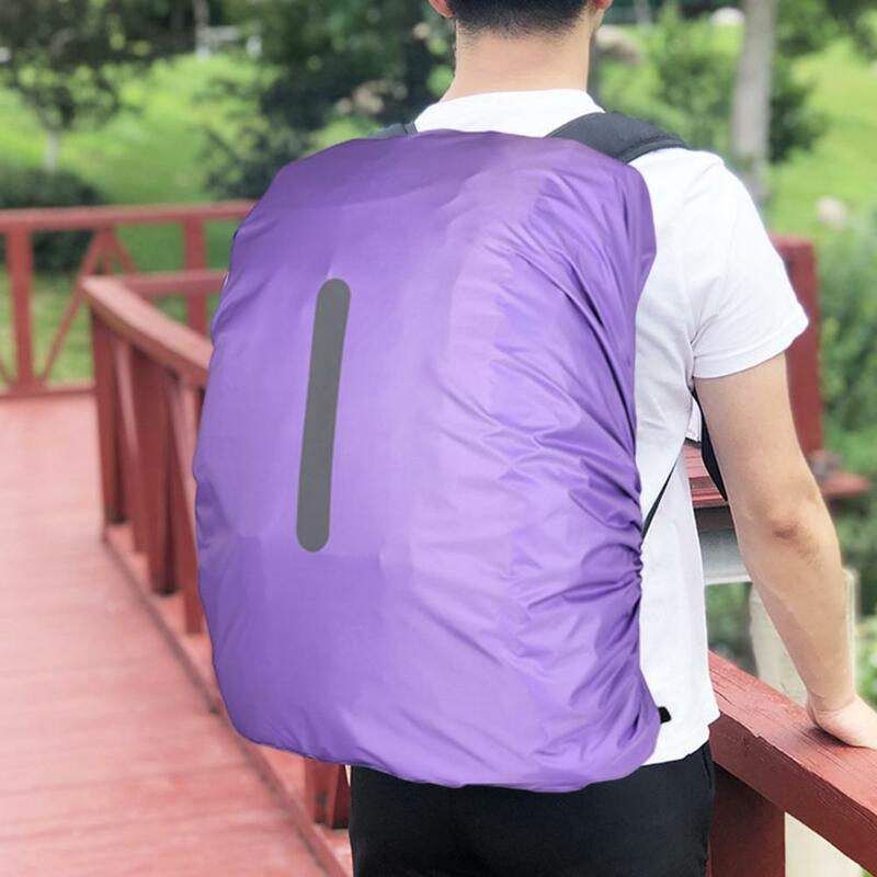 Backpack Rain Cover with Reflective Strip Storage Bag Hiking Mountaineering Backpack Bag Rain Cover Camping Supplies