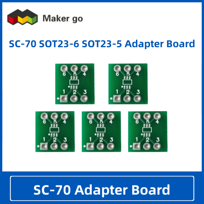 SC-70 SOT23-6 SOT23-5อะแดปเตอร์ Converter แผ่นแผ่น Patch SMD DIP 0.5Mm 0.65มม Transfer Board
