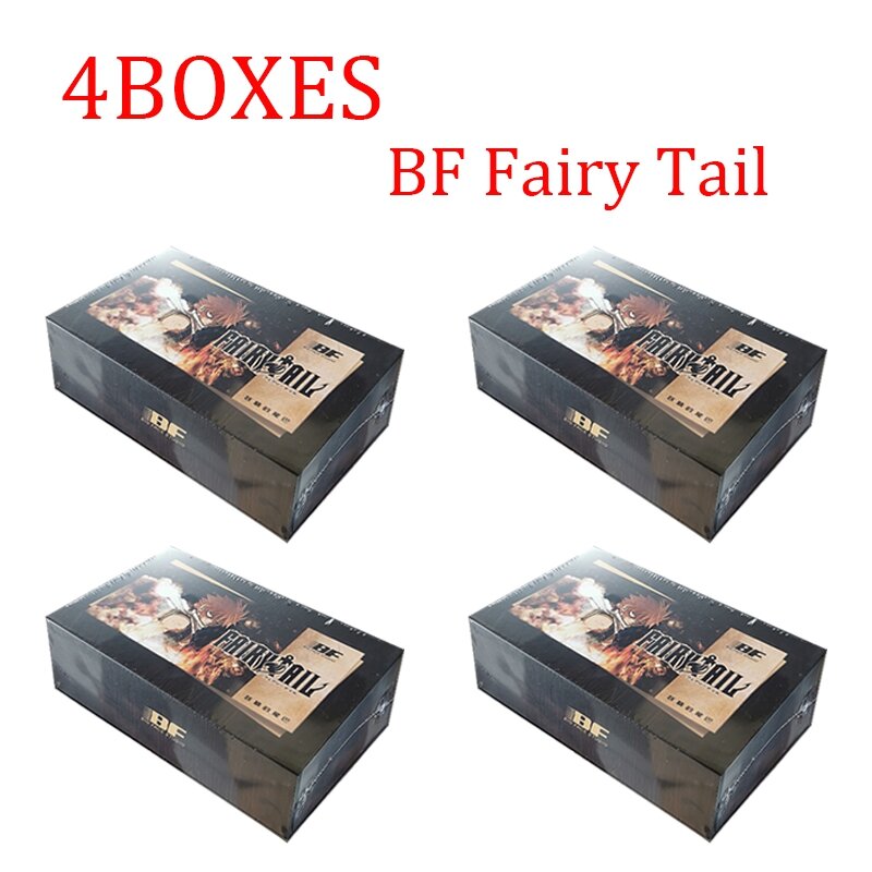 Cartas de colección de Fairy Tail con Metal, caja de refuerzo Tcg, juego de mesa de Anime raro, regalos para niños, 2023