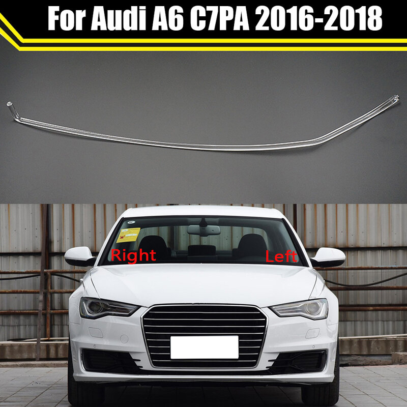 Für Audi A6 C7PA 2016 2017 2018 Niedrigen DRL Tagfahrlicht Licht Guide Tagfahrlicht Rohr Laufschuhe Licht streifen