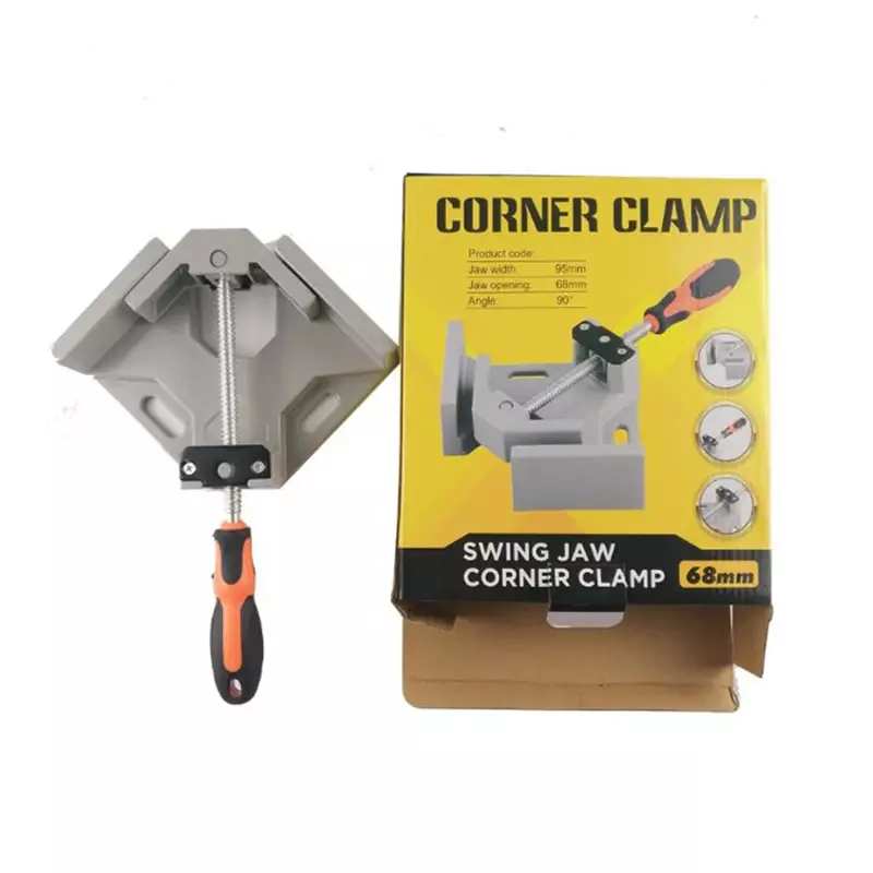 Right Angle Clamp 90 Degree Clip Plastic Single Hanle Double Handle Clamps For Woodworking Clamping Tools
