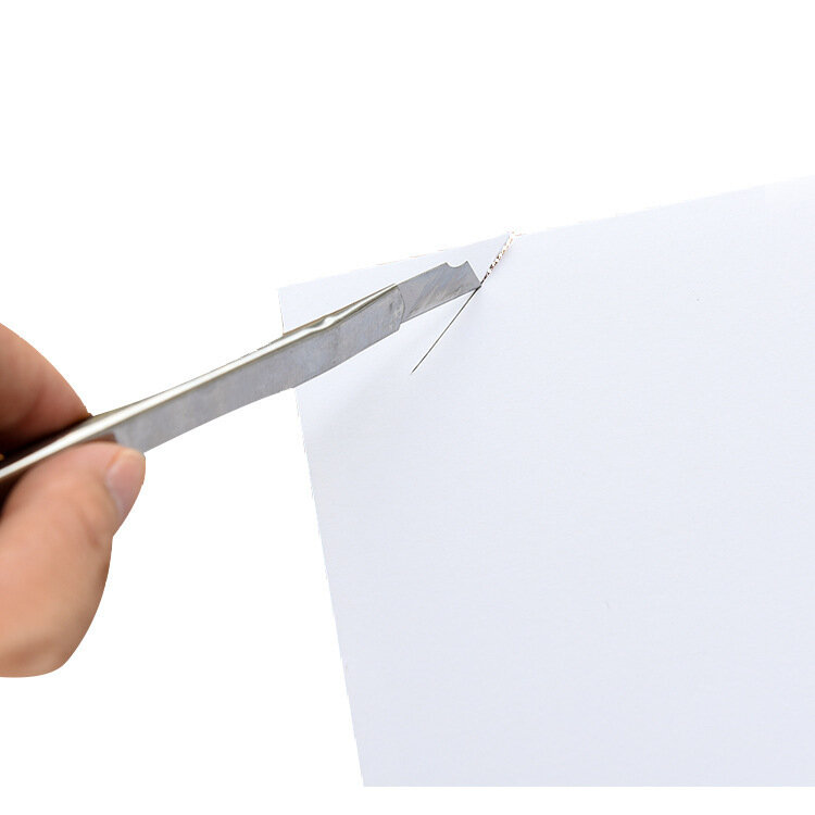 มีดที่เปิดจดหมายมีดยูทิลิตี้สำนักงานกระดาษมีดตัด Diy เครื่องเขียนเครื่องมือเครื่องตัดกระดาษ9มม.ใบมีด