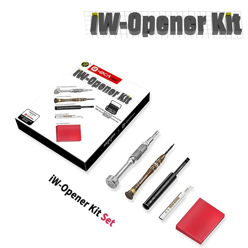 6 In1 Horloge Reparatie Tool Kit Precieze Schroevendraaier Set Iw-Opener Kit Voor Iwatch S1/S2/S3/S4/S5/Se Batterij Scherm Vervanging Reparatie