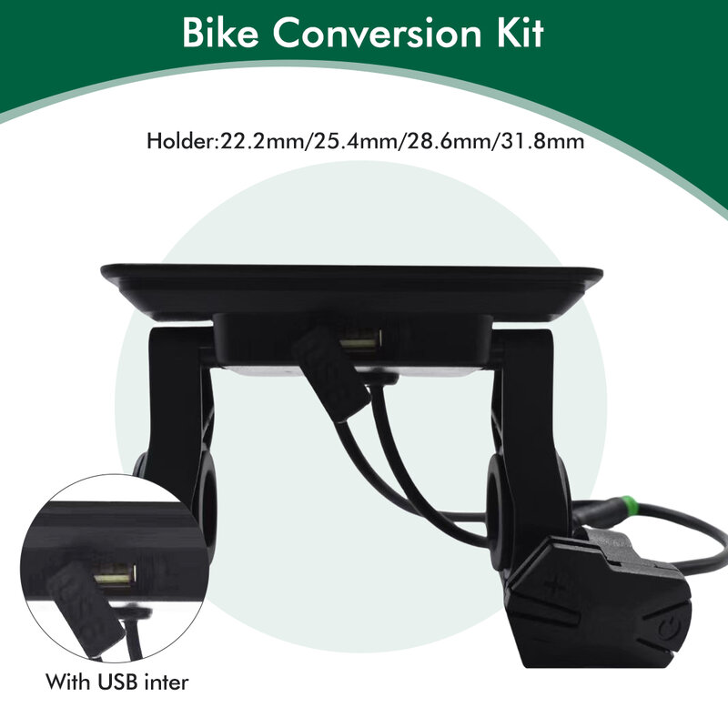 H6c Elektro fahrrad bunte LCD-Anzeige Meter 24V-60V sm/wasserdichter Anschluss stecker E-Bike intelligentes Display mit USB-Uart