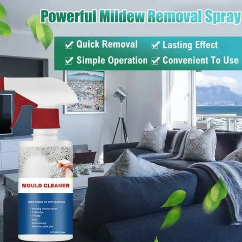 Mildew Household Cleaner Mildew Cleaner Foam Kitchen Bathroom Cleaning Spray Washing Machine Toilet Wall Joint Moldy Remover Hou
