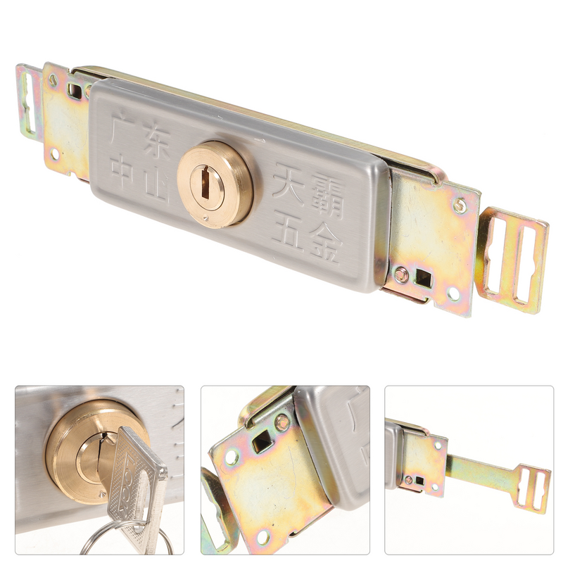 Roller kunci pintu rumah Vertical Keyway Shutter Garage untuk kunci dengan Rolling logam