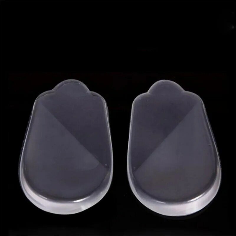 2 buah sol silikon Orthotics X/o-type kaki korektor Gel bantal untuk tumit ortopedi sol sepatu Pad Pugel Flatfoot tumit cangkir