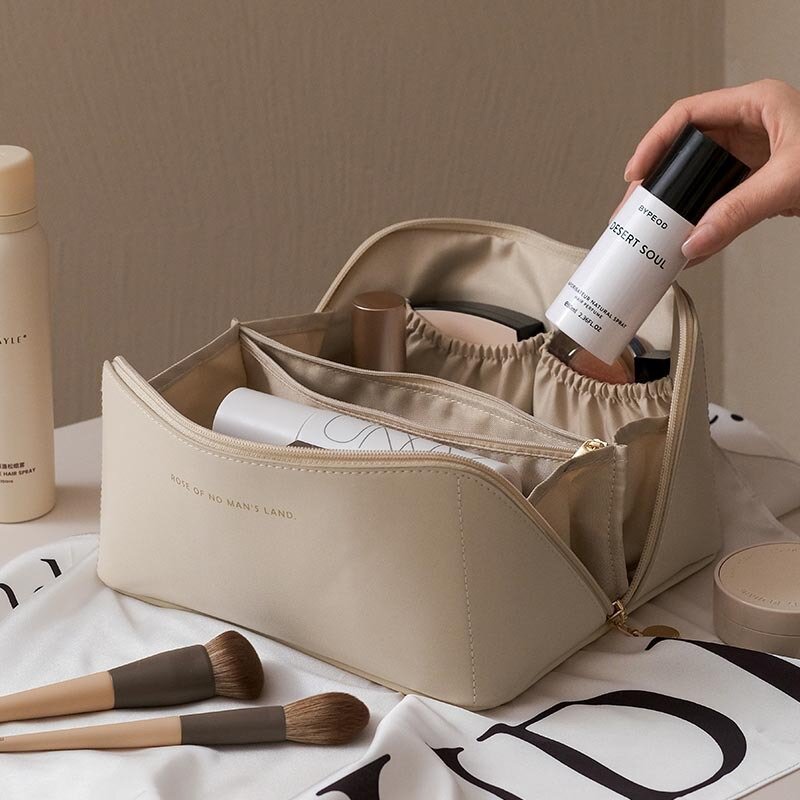 2022 neue Ins Große-kapazität Tragbare Mädchen Make-Up Tasche Frauen Kosmetik Bag Pflege Organizer Weibliche Lagerung Make-Up Fällen