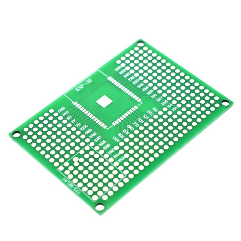5x7cm Doppelseite Prototyp PCB Board Steck brett Protos hield für Arduino Relais esp8266 Wifi ESP-12F ESP-12E esp32 esp32s