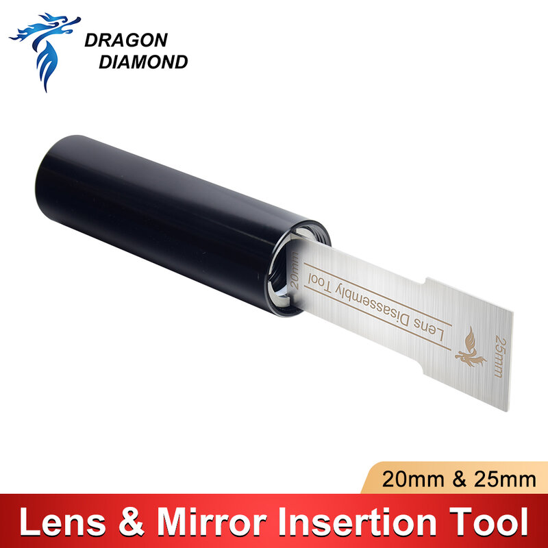 Lens Spiegel Verwijdering Inbrengen Tool CO2 Laserkop Lens Buis Demonteren Installatie Gereedschap Voor Snijden Graveermachine