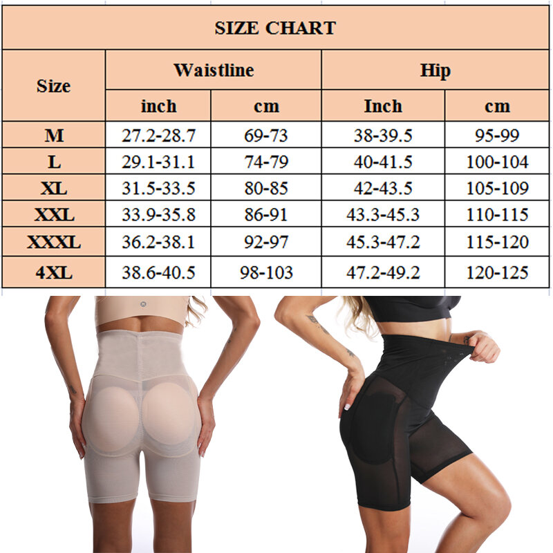 Velssut-Pantalones levantadores de glúteos para mujer, Realzador de cadera, bragas modeladoras, moldeador de parte inferior, bragas de Control de glúteos, faja delgada