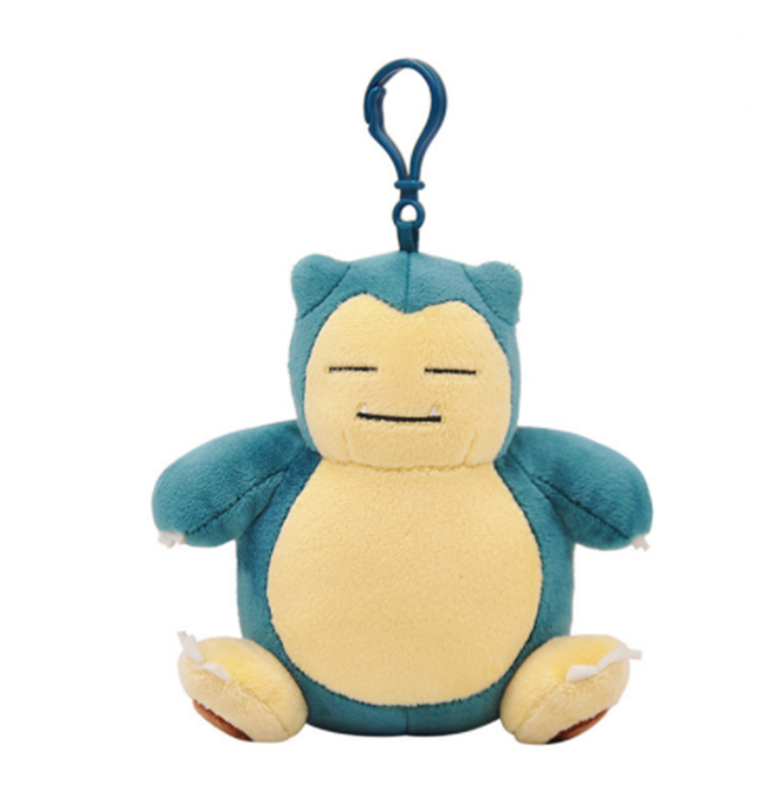 Pokemon Plush Cartoon Toys Keychain Pendant Doll Anime Figures Pikachu Charmander Psyduck Squirtle Snorlax Kids Toy Xmas Gift
