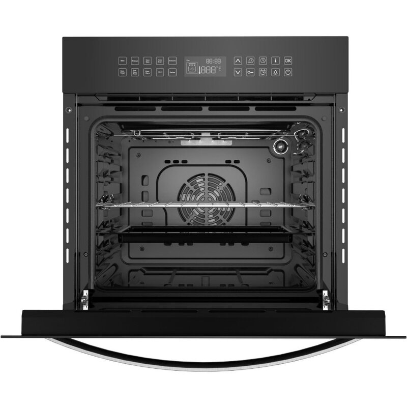 24 "10 Koch funktionen mit Rotis serie elektrische LED-Digital anzeige Touch-Steuerung eingebauter Konvektions-Einwand ofen