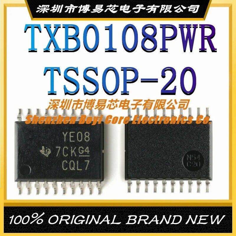 TXB0108PWR importado original TXS0108EPWR YF08E YE08 SMD TSSOP20, novo