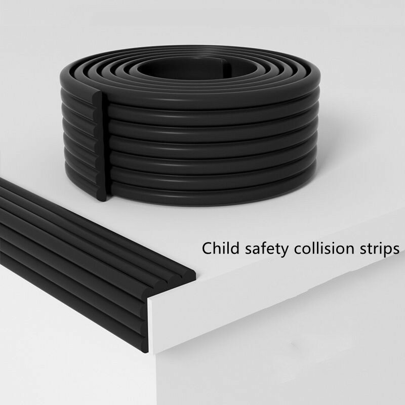 2M protezione di sicurezza per bambini bordo d'angolo del tavolo striscia anti-collisione protezione angolare per mobili striscia anti-collisione in schiuma addensata