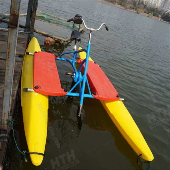 Bicicletas de agua de mar, barcos de pedal baratos, bicicletas hidráulicas, bicicleta de agua en venta