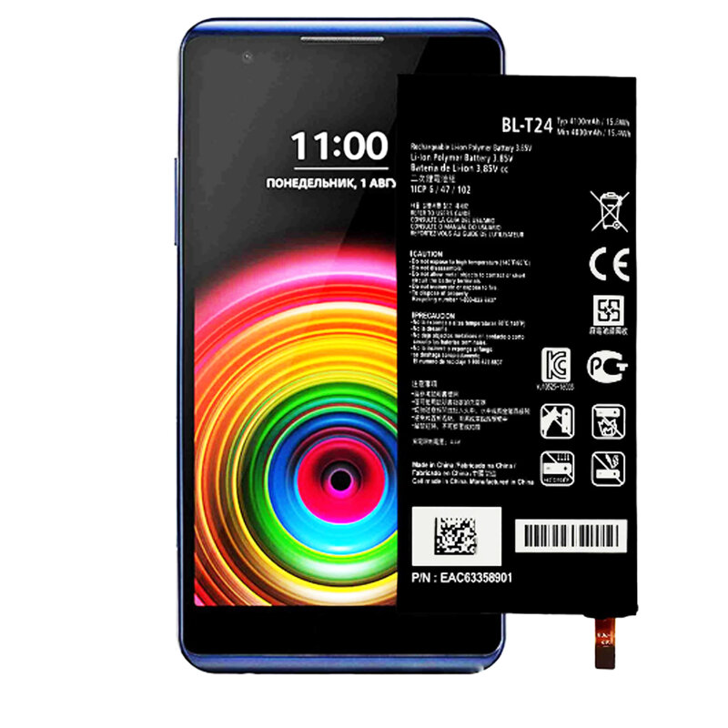 LG X Power/ K220 용 BL-T24 배터리, 휴대폰 교체 배터리, 100% 정품