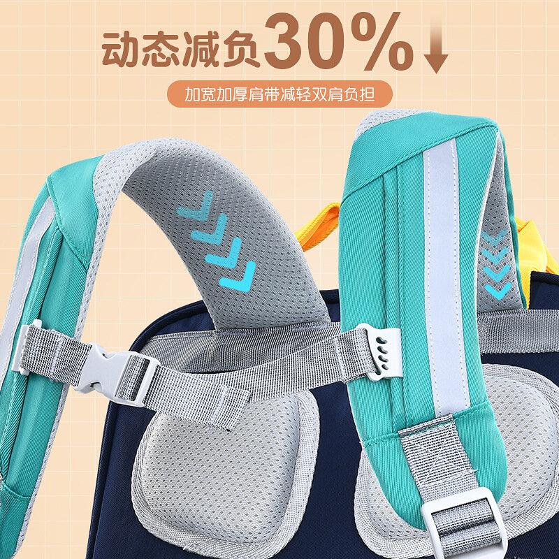 New Student Schoolbag Cute Female Lightweight Burden Alleviation Spine Protection Cartoon Backpack WaterproofChildren's Backpack