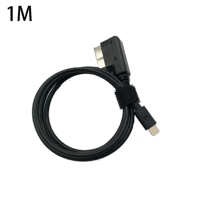 Adaptateur de musique petMMI MDI pour Audi, câble audio AMI compatible pour iPhone X, 8, 7, 6S, 6Plus, pièces automobiles, A1E2, VW