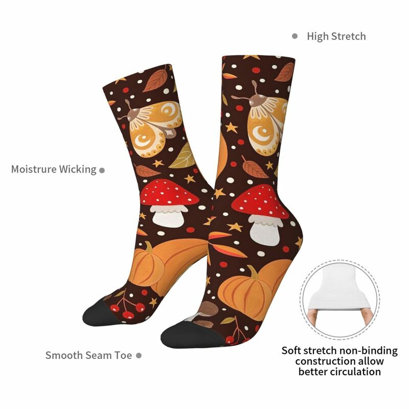 Autumn Elements Socks Harajuku High Quality Stockings All Season Long Socks Accessories for Man's Woman's Birthday Present