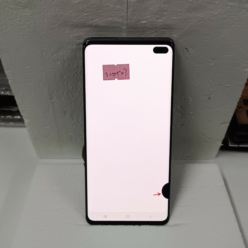 Original S10+ AMOLED LCD For SAMSUNG Galaxy S10 Plus G975 SM-G9750 G975F LCD Display Touch Screen Digitizer Assembly With Defect