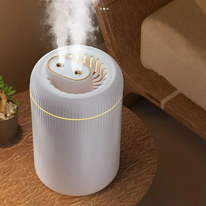 Nuovo umidificatore di grande capacità da 3,5 litri per uso domestico con quantità di nebbia atomizzatore d'aria per ufficio con macchina per aromi per auto USB