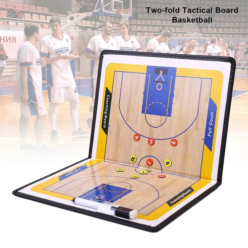 Basketball Tactics Board Wide Application For Coaches And Players Tactical Guidance PVC Durable