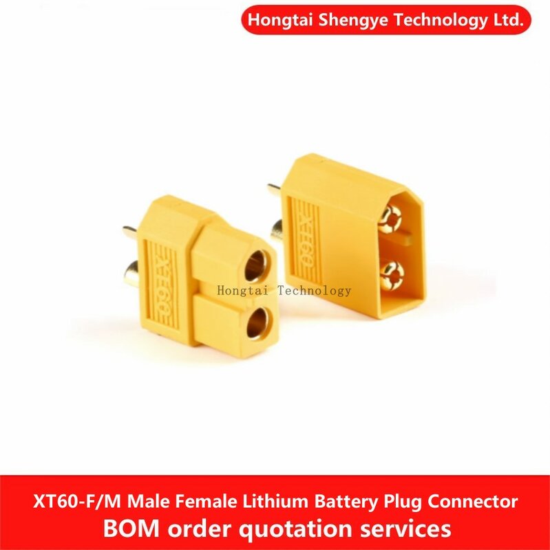 New Original XT60 XT-60 Bullet connector with male and female plugs for RC lithium batteries