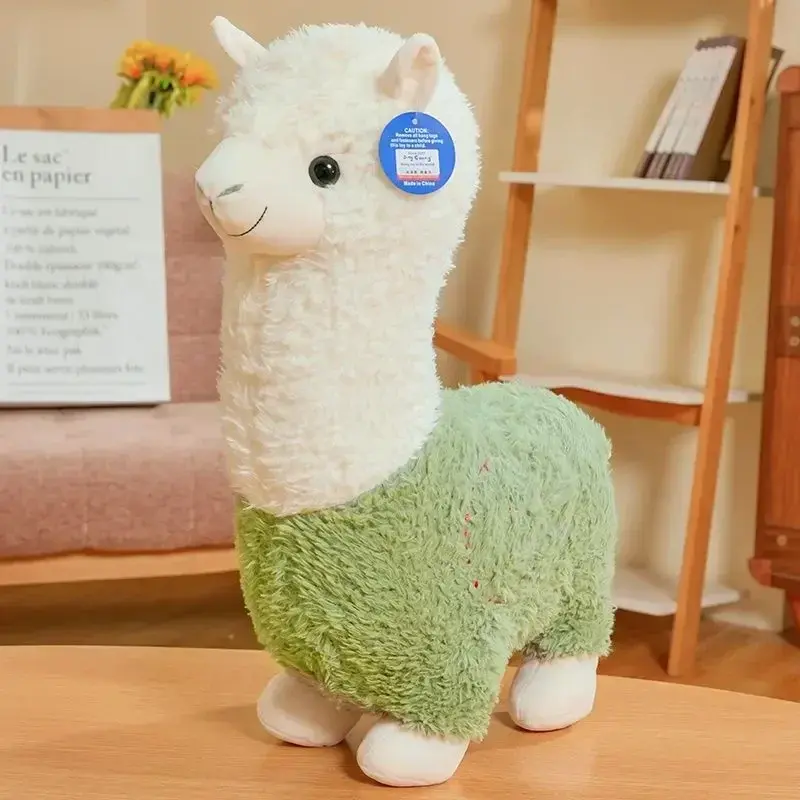 Creativo divertente erba fango cavallo alpaca bambola peluche bambola carina cuscino bambola regalo di compleanno ragazza