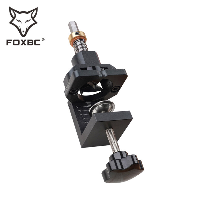 Foxbc 35mm bolso brocas de dobradiça buraco jig guia de madeira broca conjuntos de ferramentas de mão soco ferramenta de carpintaria de metal automático 1pcs