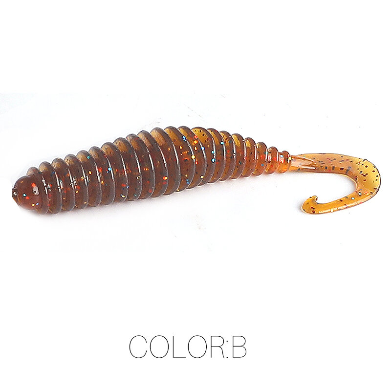 2023 NEW soft bait Tanan-Tail 50mm 65mm fishing lures Pesca carp fishing bass lure Isca artificial PVC