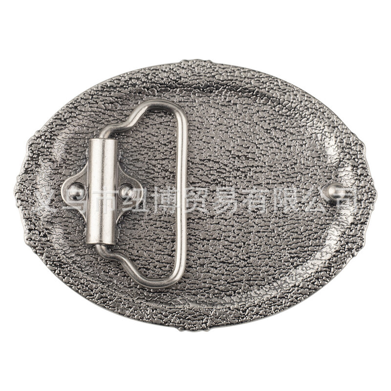 Oval Cross Belt Buckle The Priest's Amulet Religious Patterns