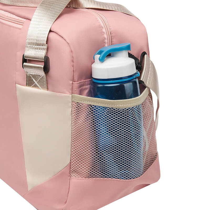 Saco de armazenamento dobrável de grande capacidade para mulheres, mochila impermeável, sacola de viagem, bolsa de ombro