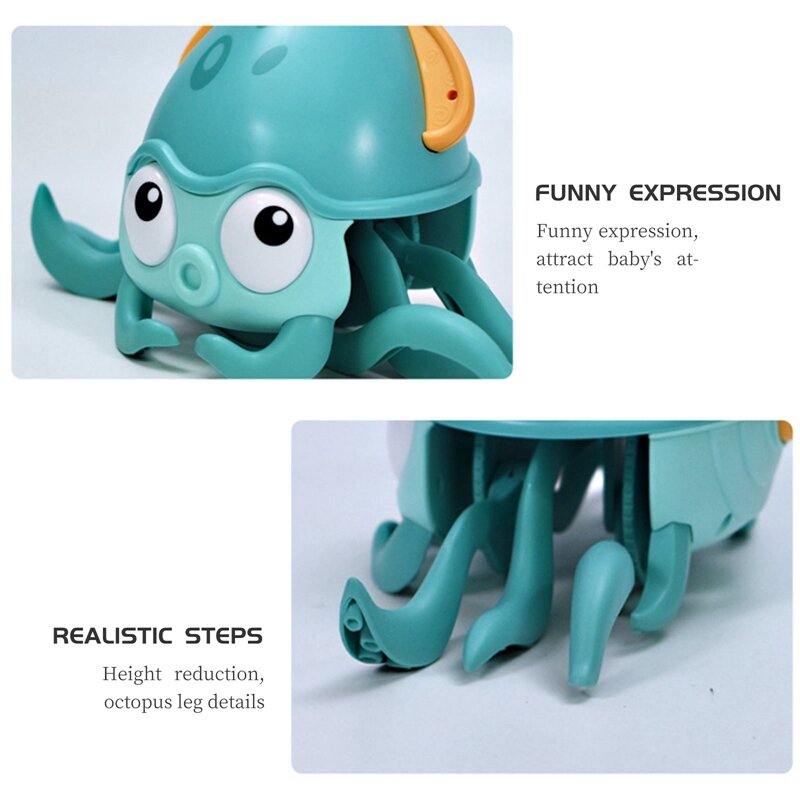 Kinderbadspeelgoed Octopus Interactief Badspeelgoed Gesleept Op Het Land En In Wateruurwerk Badspeelgoed Strandbad Speelgoed Badspeelgoed