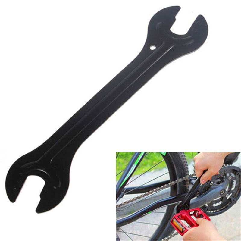 1 pz chiave di riparazione in acciaio al carbonio strumento chiave a cono del mozzo dell'asse della testa della bicicletta per accessori per Mountain Bike 13/14/15/16MM