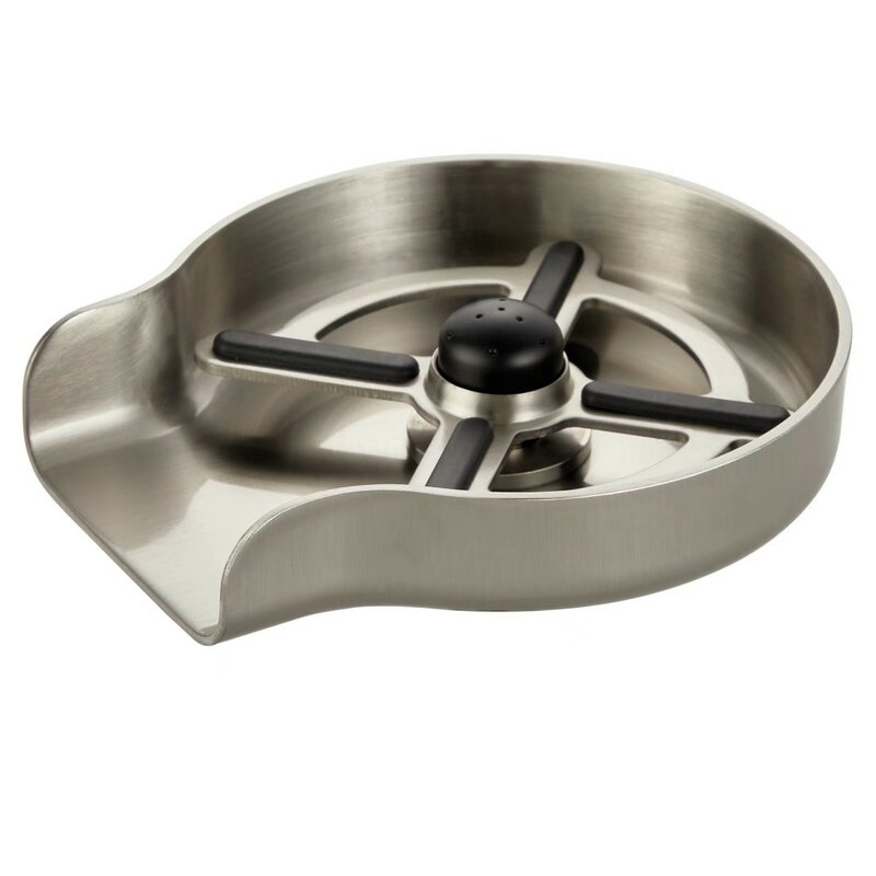 Luanniao – lave-gobelet en acier inoxydable, outil de lavage à pression automatique pour évier, accessoires de cuisine