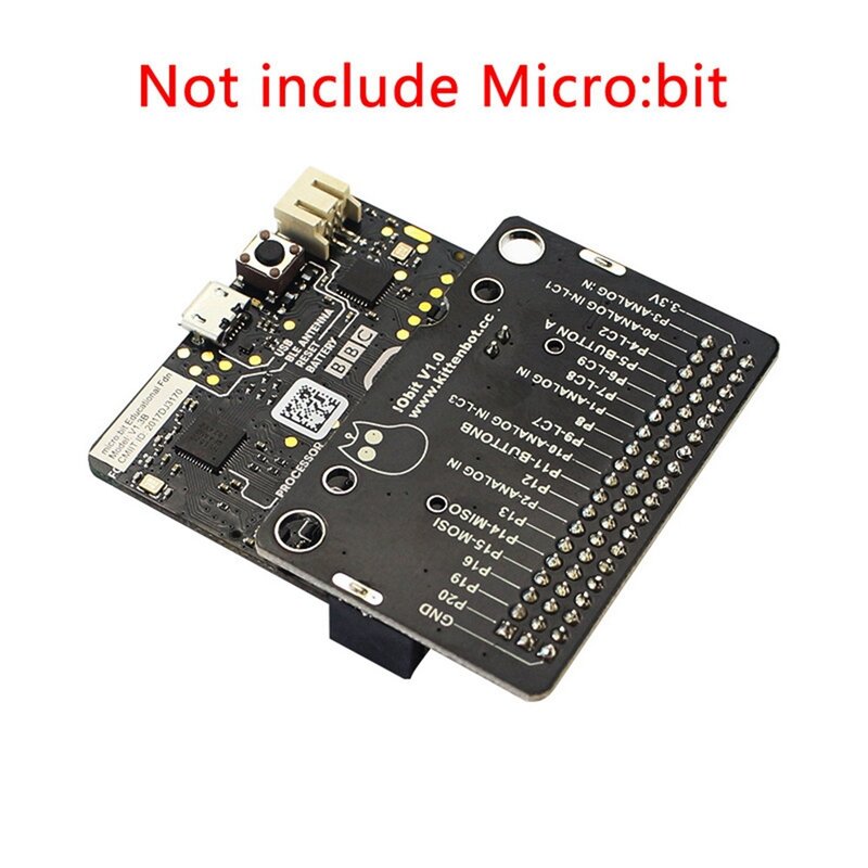 1Pc 5V Microbit Expansion Board Educational Shield for Kids Programming Education Micro:Bit Expansion Board